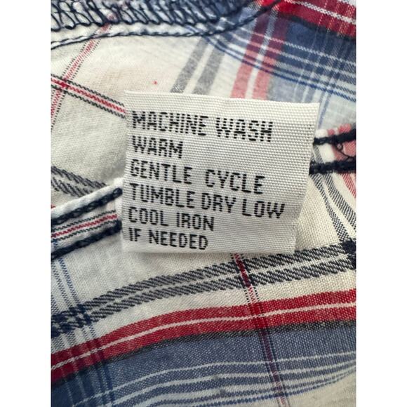 BKE Western Plaid Shirt - Rodeo Ready Style - M - Picture 7 of 14